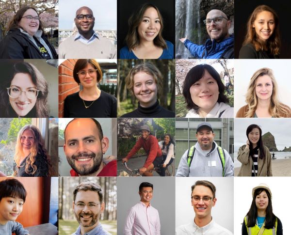 Photo collage of NITC scholar headshots