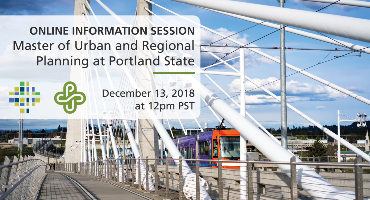Info Session: Apply to be a MURP at Portland State for 2019